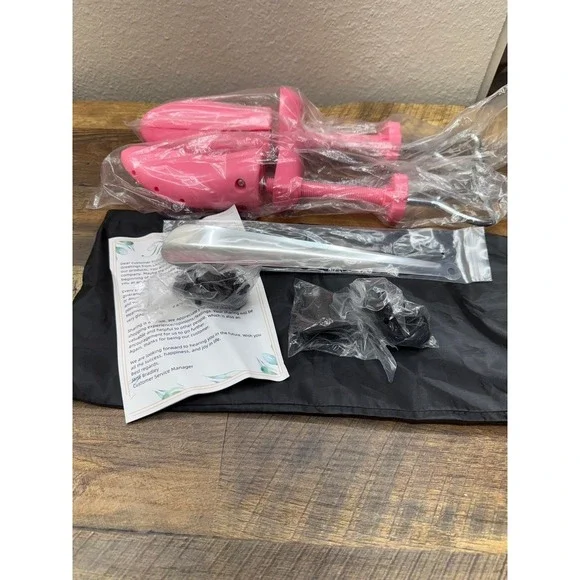 Lanney Shoe Stretcher for Women 4-Way Shoe Expander Widener Pink Plastic - Picture 9 of 10